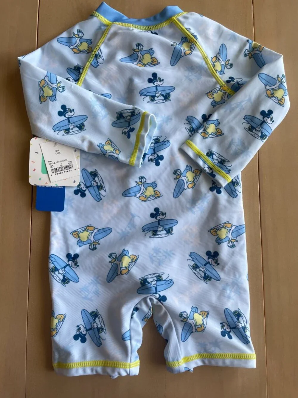 Entire Closet $5! NWT Disney Baby UPF 50 Baby Boy Romper Swimsuit